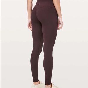- Lululemon align plum shadow leggings, Sz 2🍇